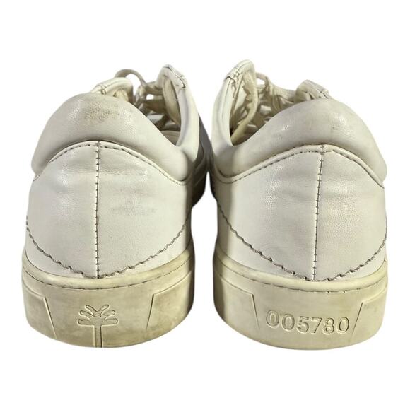 Yatay Womens Vegan Leather Shoes Sneakers Size 38 8 Black Hemp Laces Recycled - Picture 5 of 8